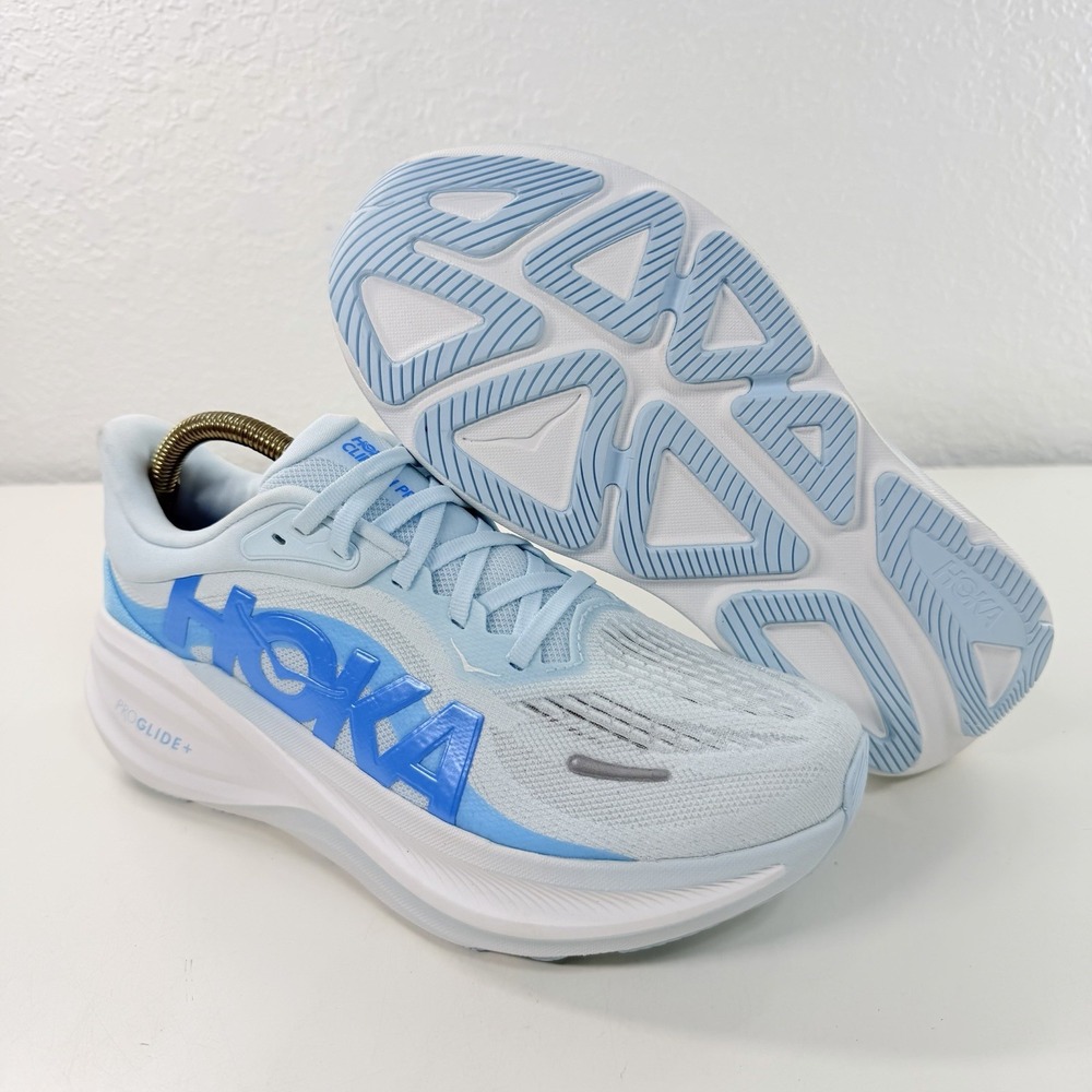 Hoka Clifton PRO Women's Size 8.5 Soaring Blue White Running Shoes Sneakers NWOB